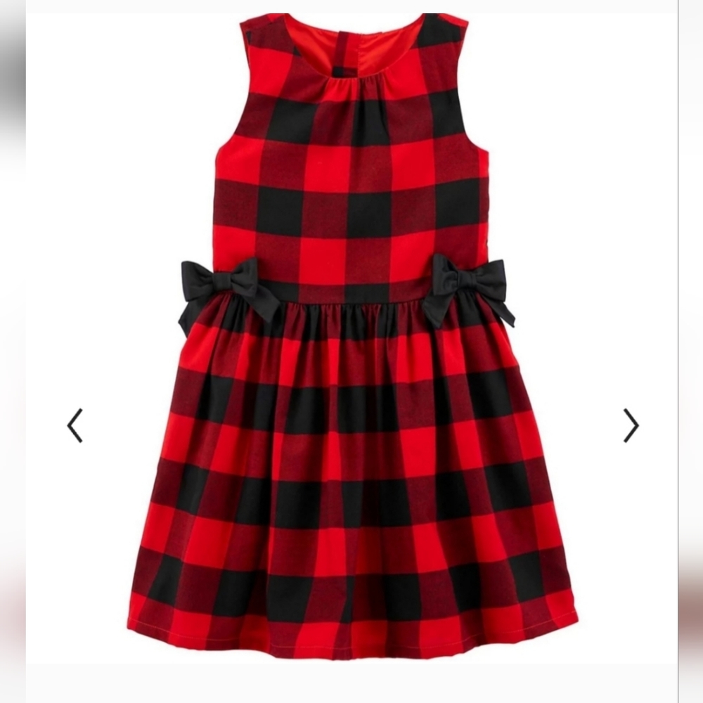 Carter's Buffalo check dress